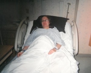 Katrina in the hospital