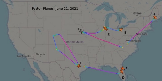 Tracking Televangelist Jets on Instagram and Twitter \u2013 Trinity Foundation